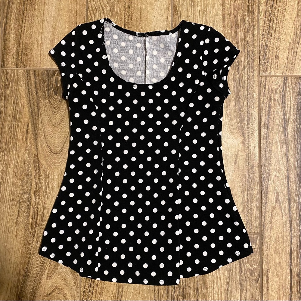 Polka Dot Blouse